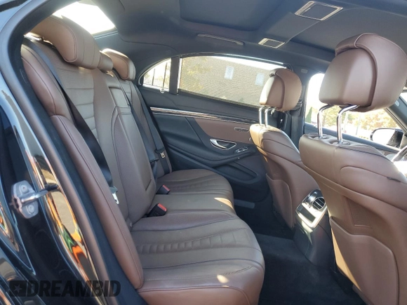2020 Mercedes-Benz S 560 with VIN WDDUG8GB3LA523598, listed as a Copart auction lot 76328464 with 65,013 mi miles and Salvage Title. Bid and sale history available at carsss.com. Image 10.