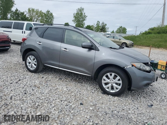 2014 Nissan Murano SL z VIN JN8AZ1MW0EW510338, wystawiony jako Copart lot #56629245 z przebiegiem 123 466 mil mil oraz Czysty tytuł • Clean title. Historia ofert i sprzedaży dostępna na DreamBid. Obrazek 4.