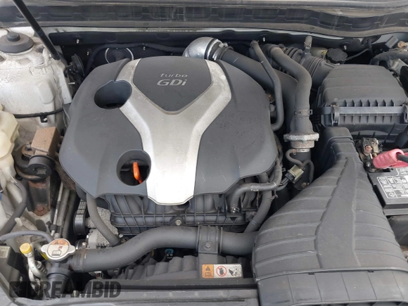 2014 Kia Optima SXL Turbo with VIN 5XXGR4A65EG263055, listed as a IAAI auction lot 40468453 with 93,494 mi miles and . Bid and sale history available at DreamBid. Image 10.