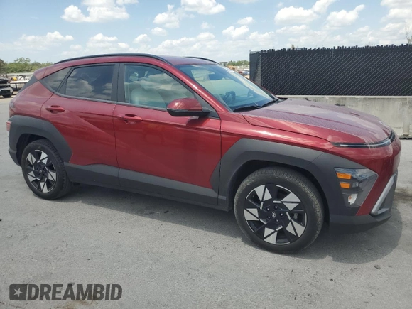 2025 Hyundai Kona SEL with VIN KM8HB3AB2SU206149, listed as a Copart auction lot 55039845 with 12,243 mi miles and Clean Title. Bid and sale history available at carsss.com. Image 4.