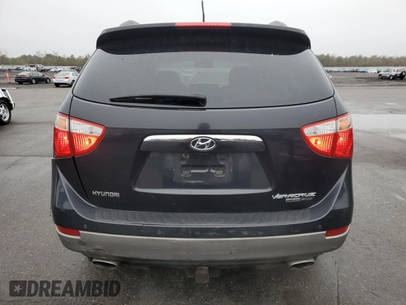 2008 Hyundai Veracruz GLS with VIN KM8NU73C78U068997, listed as a Copart auction lot 63364235 with 166,581 mi miles and Non repairable. Bid and sale history available at DreamBid. Image 6.