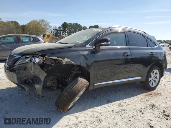 2011 Lexus RX 350 with VIN 2T2ZK1BAXBC056559, listed as a Copart auction lot 50935345 with 58,350 mi miles and Salvage Title. Bid and sale history available at carsss.com. Image 1.