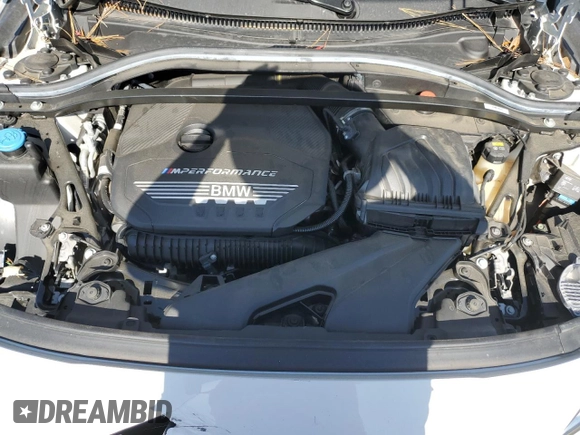 2020 BMW 2 Series M235i xDrive with VIN WBA13AL07L7F58999, listed as a Copart auction lot 77858084 with 19,833 mi miles and Salvage Title. Bid and sale history available at carsss.com. Image 12.
