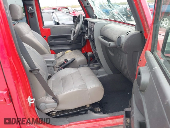 2007 Jeep Wrangler Unlimited X with VIN 1J4GB39157L108803, listed as a IAAI auction lot 41894435 with 46,654 mi miles and . Bid and sale history available at DreamBid. Image 5.