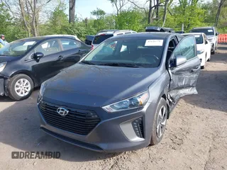 2017 Hyundai Ioniq SEL with VIN KMHC75LC5HU035029, listed as a IAAI auction lot 42128276 with 87,435 mi miles and . Bid and sale history available at DreamBid. Image 2.