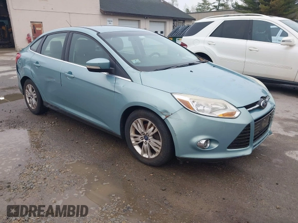2012 Ford Focus SEL with VIN 1FAHP3H29CL430964, listed as a IAAI auction lot 42186057 with 122,279 mi miles. Bid and sale history available at carsss.com. Image 1.