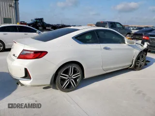 2016 Honda Accord Touring with VIN 1HGCT2B05GA007853, listed as a Copart auction lot 58066705 with 147,618 mi miles and Clean title. Bid and sale history available at DreamBid. Image 3.