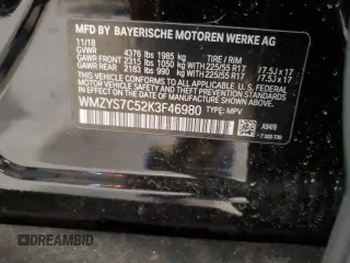 2019 MINI Countryman Cooper z VIN WMZYS7C52K3F46980, wystawiony jako Copart lot #53441955 z przebiegiem 50 064 mil mil oraz Szkoda całkowita • Salvage title. Historia ofert i sprzedaży dostępna na DreamBid. Obrazek 13.