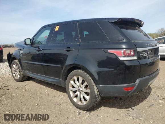 2014 Land Rover Range Rover Sport HSE z VIN SALWR2VF6EA001172, wystawiony jako Copart lot #54972115 z przebiegiem Nie podano mil oraz Szkoda całkowita • Salvage title. Historia ofert i sprzedaży dostępna na DreamBid. Obrazek 2.