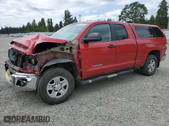 2014 Toyota Tundra SR with VIN 5TFUM5F19EX058917, listed as a Copart auction lot 58170205 with 121,629 mi miles and Salvage title. Bid and sale history available at DreamBid. Image 1.
