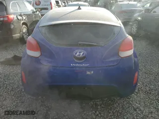 2012 Hyundai Veloster w/Gray Int with VIN KMHTC6AD0CU070440, listed as a Copart auction lot 46064545 with 219,449 mi miles and Salvage Title. Bid and sale history available at carsss.com. Image 6.
