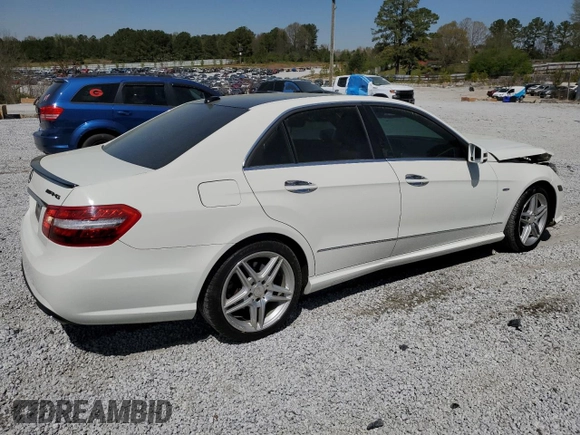 2012 Mercedes-Benz E E 350 Luxury with VIN WDDHF5KB7CA565136, listed as a Copart auction lot 50683265 with 252,044 mi miles and Salvage Title. Bid and sale history available at carsss.com. Image 3.