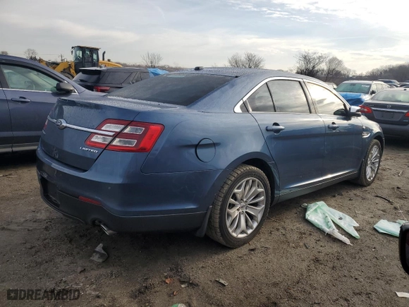 2018 Ford Taurus Limited with VIN 1FAHP2F85JG116431, listed as a Copart auction lot 43237005 with 58202 miles and Salvage Title. Bid and sale history available at carsss.com. Image 3.