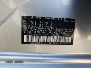 2017 Subaru Impreza Limited with VIN 4S3GTAT64H3726448, listed as a Copart auction lot 53171025 with 30,317 mi miles and Salvage title. Bid and sale history available at DreamBid. Image 13.