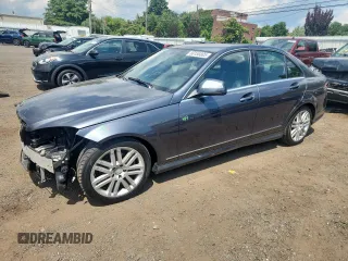 2009 Mercedes-Benz C 300 Sport with VIN WDDGF81X29F256566, listed as a Copart auction lot 66150805 with 125,243 mi miles and Salvage title. Bid and sale history available at DreamBid. Image 1.