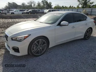 2014 Infiniti Q50 Hybrid Sport with VIN JN1AV7AP0EM692306, listed as a Copart auction lot 53861025 with 83,452 mi miles and Clean Title. Bid and sale history available at carsss.com. Image 1.