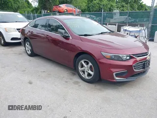 2016 Chevrolet Malibu LS z VIN 1G1ZB5ST5GF278916, wystawiony jako IAAI lot #42352644 z przebiegiem 169 155 mil mil oraz . Historia ofert i sprzedaży dostępna na DreamBid. Obrazek 1.