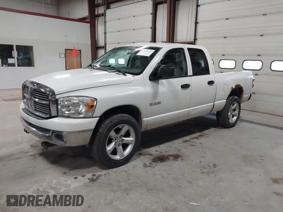 2008 Dodge 1500 SLT with VIN 1D7HU18NX8J120235, listed as a IAAI auction lot 41848707 with 168,281 mi miles. Bid and sale history available at carsss.com. Image 17.