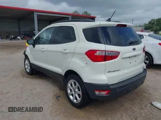 2020 Ford EcoSport SE with VIN MAJ3S2GE6LC357406, listed as a IAAI auction lot 41899897 with 75,871 mi miles. Bid and sale history available at carsss.com. Image 3.