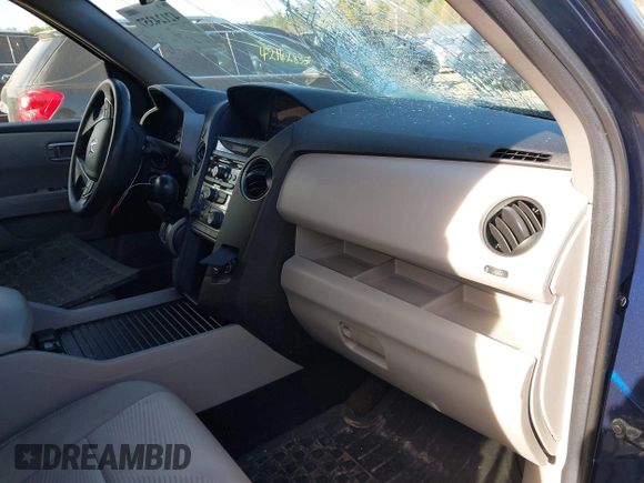 2013 Honda Pilot LX with VIN 5FNYF4H26DB071693, listed as a IAAI auction lot 42124357 with 151,494 mi miles and . Bid and sale history available at DreamBid. Image 5.
