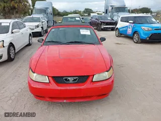 2003 Ford Mustang Deluxe with VIN 1FAFP44433F362647, listed as a IAAI auction lot 41062105 with 168,030 mi miles. Bid and sale history available at carsss.com. Image 6.