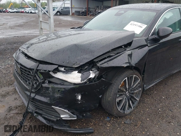 2024 Honda Accord Touring with VIN 1HGCY2F83RA080322, listed as a IAAI auction lot 42197386 with Not provided miles and . Bid and sale history available at DreamBid. Image 6.