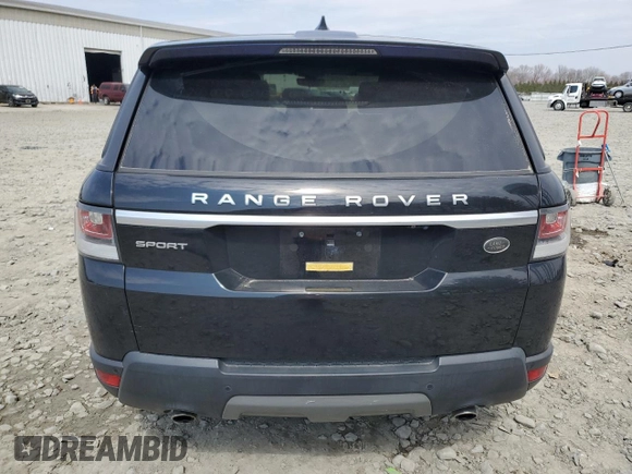2017 Land Rover Range Rover Sport SE with VIN SALWG2FKXHA130036, listed as a Copart auction lot 50778405 with 66,106 mi miles and Salvage Title. Bid and sale history available at DreamBid. Image 6.