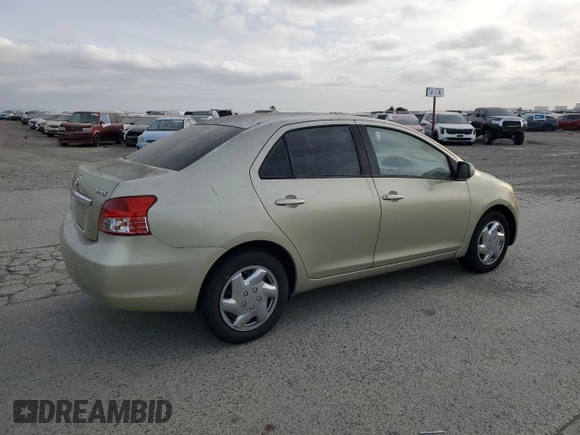 2008 Toyota Yaris with VIN JTDBT923681261683, listed as a Copart auction lot 53212285 with 196,605 mi miles and Clean Title. Bid and sale history available at DreamBid. Image 3.