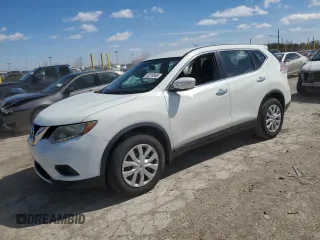 2015 Nissan Rogue S with VIN 5N1AT2MT1FC842375, listed as a Copart auction lot 50274365 with 129,721 mi miles and Salvage Title. Bid and sale history available at carsss.com. Image 1.