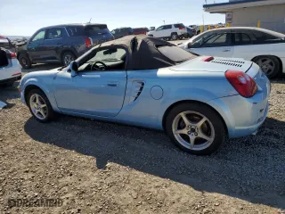 2005 Toyota MR2 Spyder with VIN JTDFR320050071589, listed as a Copart auction lot 46718185 with 138,868 mi miles and Clean Title. Bid and sale history available at carsss.com. Image 2.