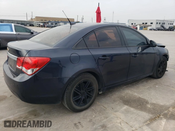 2014 Chevrolet Cruze LS with VIN 1G1PA5SH2E7257874, listed as a Copart auction lot 44234405 with 160,801 mi miles and Salvage Title. Bid and sale history available at carsss.com. Image 3.