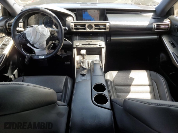 2015 Lexus IS 250 with VIN JTHBF1D20F5074084, listed as a Copart auction lot 60724265 with 66,957 mi miles and Salvage title. Bid and sale history available at DreamBid. Image 8.