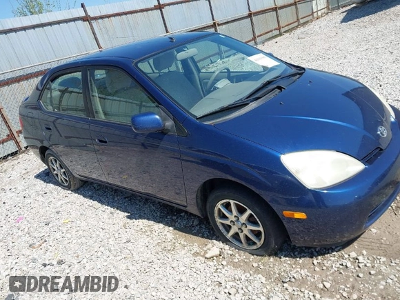 2002 Toyota Prius with VIN JT2BK18U520067060, listed as a IAAI auction lot 41941509 with 180,000 mi miles. Bid and sale history available at carsss.com. Image 1.