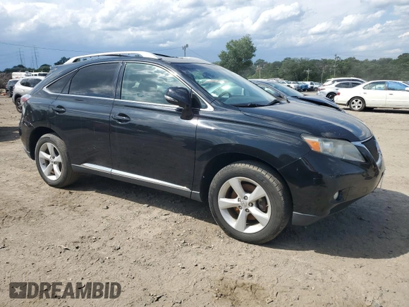 2011 Lexus RX 350 with VIN 2T2BK1BAXBC120701, listed as a Copart auction lot 61620355 with 102,365 mi miles and Clean title. Bid and sale history available at DreamBid. Image 4.