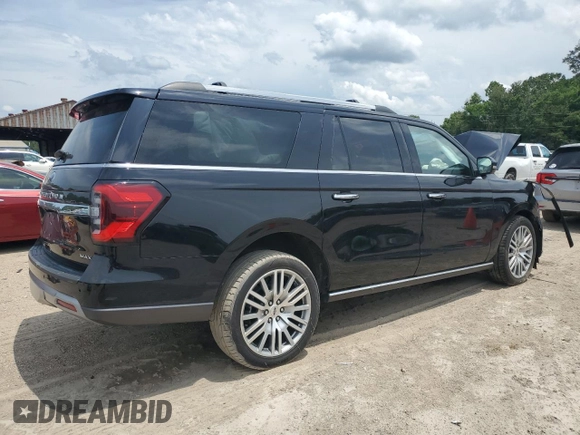 2023 Ford Expedition Max Limited with VIN 1FMJK2A83PEA48373, listed as a Copart auction lot 59055695 with Not provided miles and Salvage title. Bid and sale history available at DreamBid. Image 3.