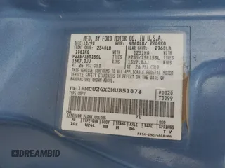 1991 Ford Explorer z VIN 1FMCU24X2MUB51873, wystawiony jako Copart lot #50836445 z przebiegiem 20 297 mil mil oraz Szkoda całkowita • Salvage title. Historia ofert i sprzedaży dostępna na DreamBid. Obrazek 14.