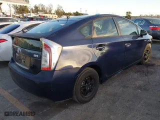 2013 Toyota Prius One with VIN JTDKN3DU3D0354089, listed as a IAAI auction lot 41647124 with 189,514 mi miles. Bid and sale history available at carsss.com. Image 4.