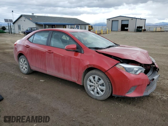 2016 Toyota Corolla L with VIN 2T1BURHE0GC687269, listed as a Copart auction lot 48049545 with 82,084 mi miles and Salvage title. Bid and sale history available at DreamBid. Image 4.