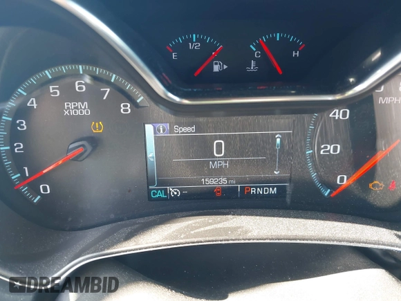 2017 Chevrolet Impala Premier with VIN 1G1145S33HU172243, listed as a IAAI auction lot 42689772 with 159,235 mi miles and . Bid and sale history available at DreamBid. Image 7.