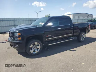 2015 Chevrolet Silverado 1500 LTZ with VIN 3GCUKSEC7FG476017, listed as a Copart auction lot 66544304 with 112,063 mi miles and Clean Title. Bid and sale history available at carsss.com. Image 1.