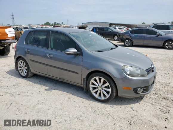 2012 Volkswagen Golf TDI z VIN WVWDM7AJXCW009568, wystawiony jako Copart lot #57956365 z przebiegiem 168 640 mil mil oraz Czysty tytuł • Clean title. Historia ofert i sprzedaży dostępna na DreamBid. Obrazek 4.
