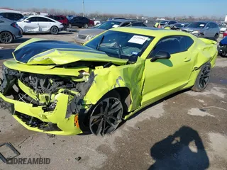 2021 Chevrolet Camaro 2LT with VIN 1G1FD1RS1M0127122, listed as a IAAI auction lot 41239964 with 47,216 mi miles. Bid and sale history available at carsss.com. Image 2.