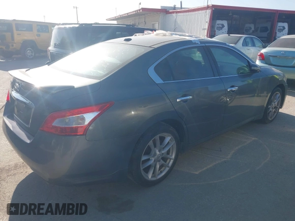 2011 Nissan Maxima SV with VIN 1N4AA5AP6BC838177, listed as a IAAI auction lot 42604193 with 206,089 mi miles and . Bid and sale history available at DreamBid. Image 4.