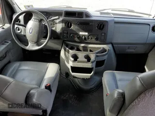 2014 Ford Econoline Cargo Commercial with VIN 1FTNE2EL3EDA87107, listed as a Copart auction lot 45336725 with 205,547 mi miles and Salvage title. Bid and sale history available at DreamBid. Image 8.