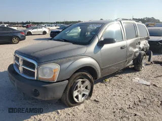 2005 Dodge Durango SXT with VIN 1D4HD38K35F512020, listed as a Copart auction lot 74292234 with 164,075 mi miles and Salvage title. Bid and sale history available at DreamBid. Image 1.