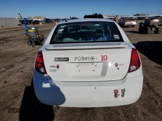 2006 Saturn ION with VIN 1G8AL55B96Z118470, listed as a Copart auction lot 81505054 with 129,700 mi miles and Clean Title. Bid and sale history available at carsss.com. Image 6.