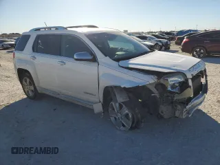 2015 GMC Terrain Denali with VIN 2GKALUEK4F6250827, listed as a Copart auction lot 86995164 with 0 mi miles and Salvage Title. Bid and sale history available at carsss.com. Image 4.