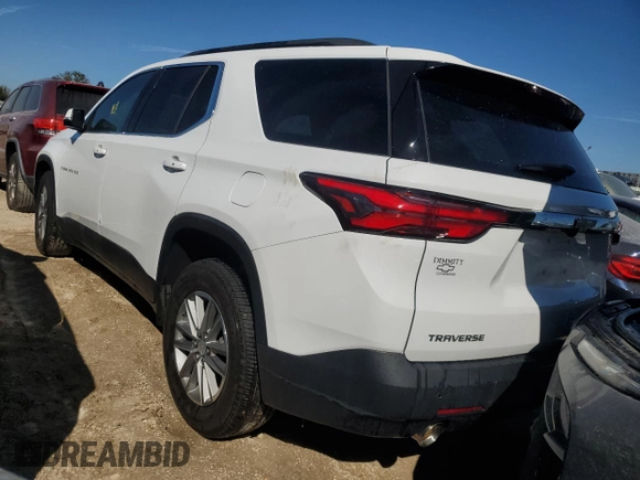 2022 Chevrolet Traverse LT Leather with VIN 1GNERHKW1NJ161087, listed as a Copart auction lot 82798584 with 0 mi miles and Salvage Title. Bid and sale history available at carsss.com. Image 2.
