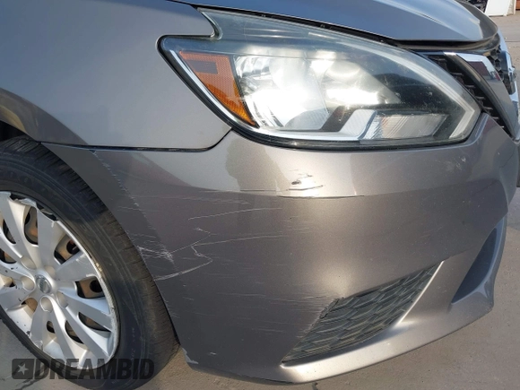 2016 Nissan Sentra S with VIN 3N1AB7AP4GY317026, listed as a IAAI auction lot 41897980 with 118,767 mi miles. Bid and sale history available at carsss.com. Image 19.