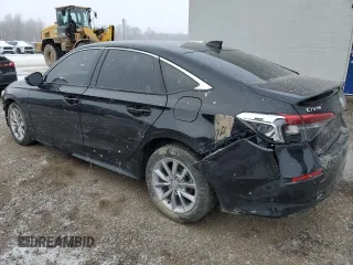 2024 Honda Civic Sedan EX with VIN 2HGFE2F36RH108514, listed as a Copart auction lot 41479905 with 12,278 mi miles and Salvage Title. Bid and sale history available at carsss.com. Image 2.